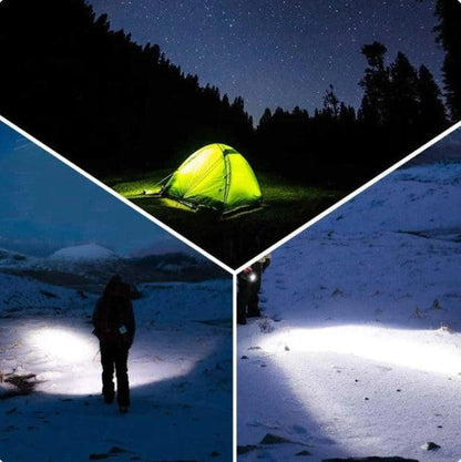 High-Brightness Rechargeable LED Flashlight