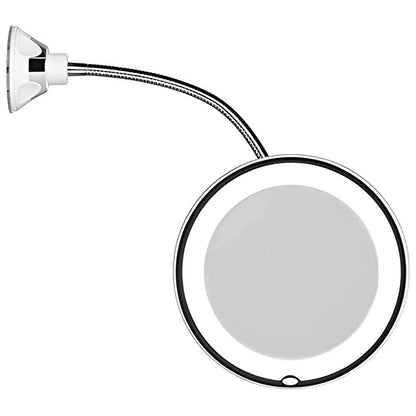 Lustro LED 10X na przyssawce