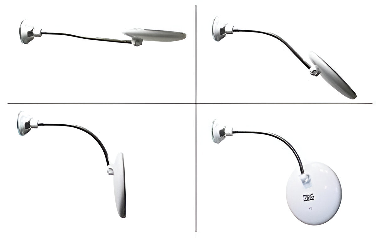 Lustro LED 10X na przyssawce
