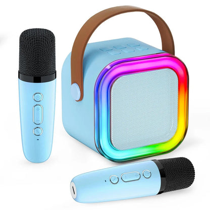 Mini machine à karaoké avec microphone sans fil