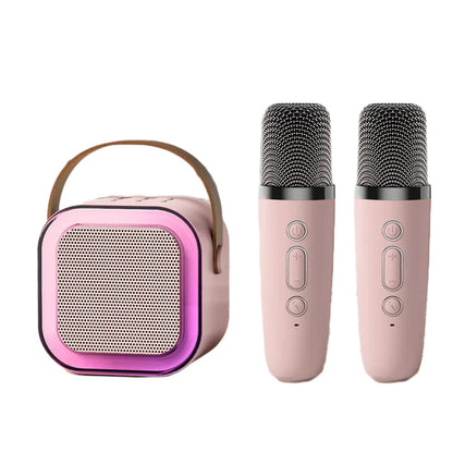 Mini machine à karaoké avec microphone sans fil