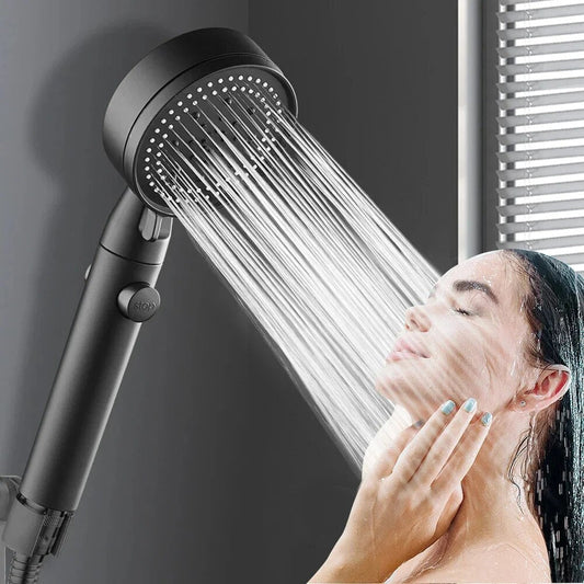 Pommeau de douche haute pression avec tuyau