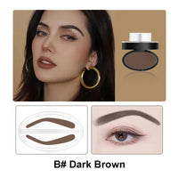 Waterproof Eyebrow Stamp Stencil Kit