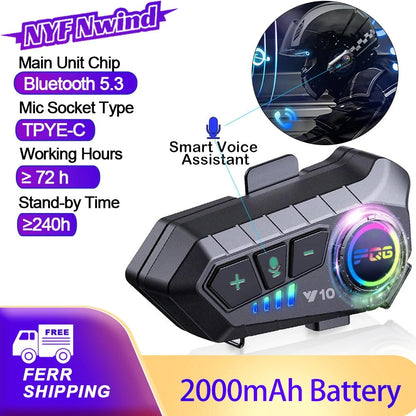 Bluetooth For Motorcycle Helmet