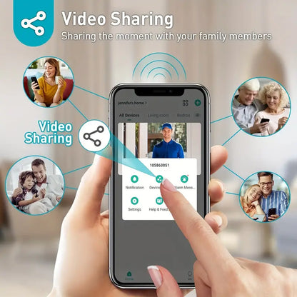 Bezprzewodowy dzwonek wideo Wi-Fi