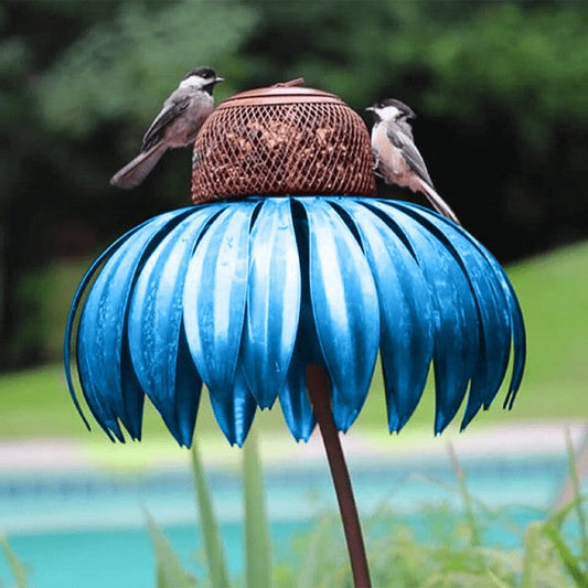 Mangeoire à oiseaux à échinacée