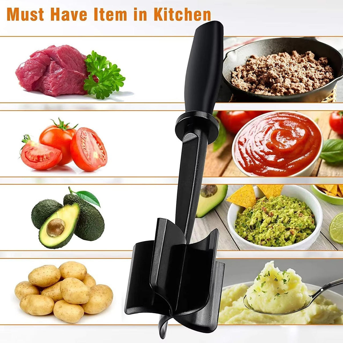 Meat Chopper with Heat Resistance