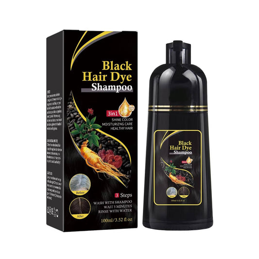Shampoo-Farbstoff für schwarzes Haar