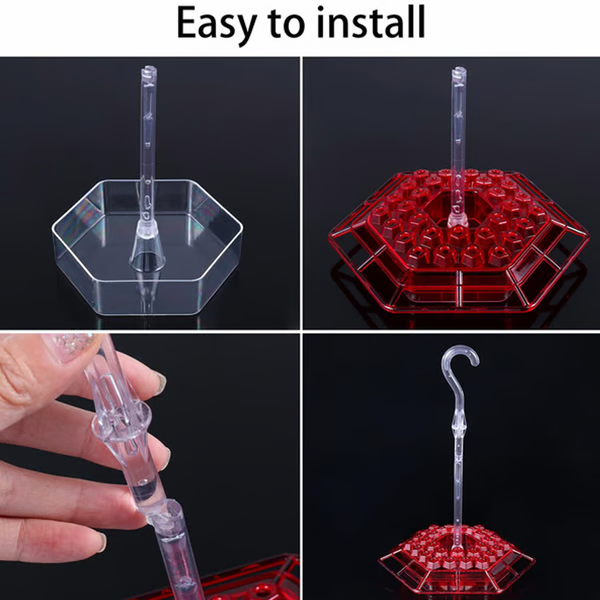 Hummingbird Feeder With Built-In Ant Moat