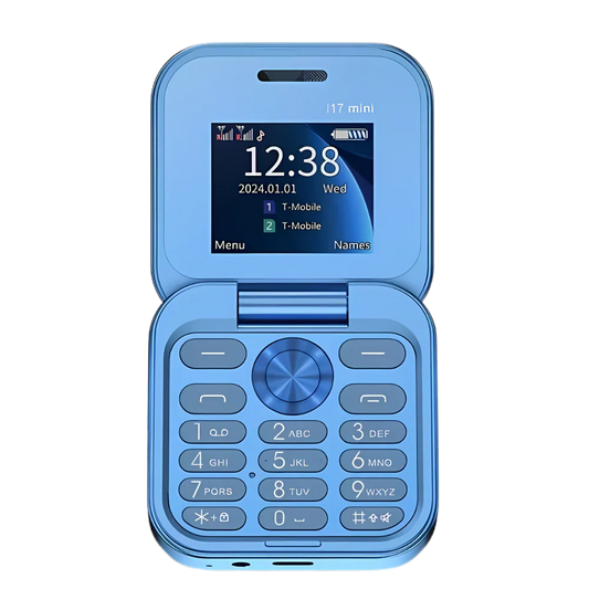 Petit téléphone portable pliable Dual Sim