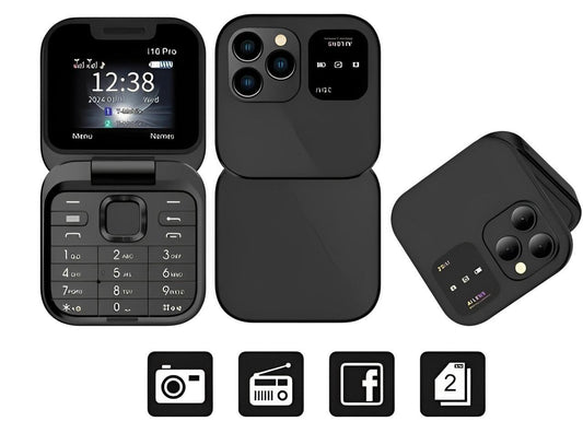 Téléphone pliable double SIM