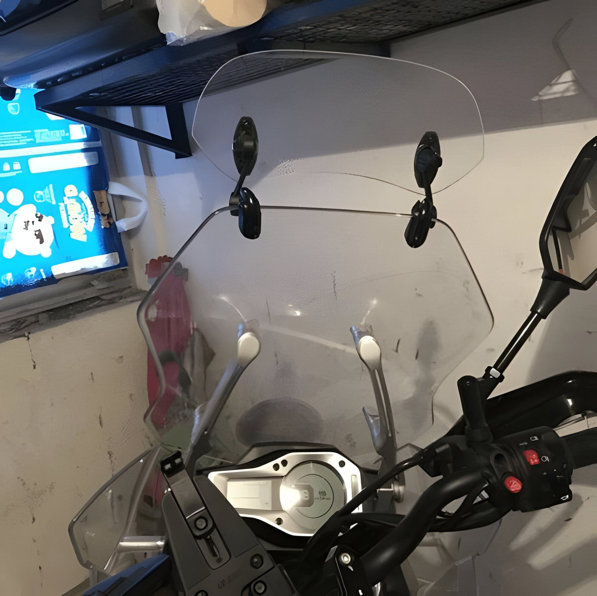 Motorcycle Windshield Extension