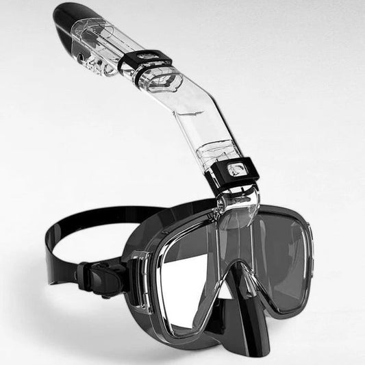 Máscara de snorkel con sistema Dry Top