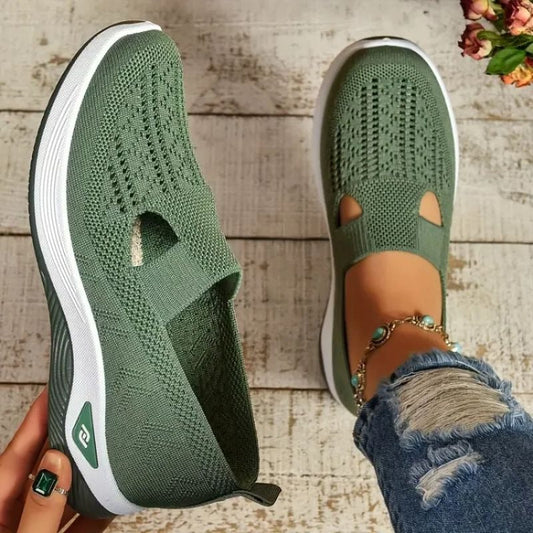 Bequeme Mesh-Sneaker für Damen