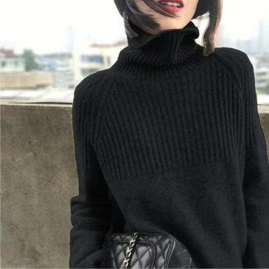 Rollkragenpullover aus Kaschmir für Damen