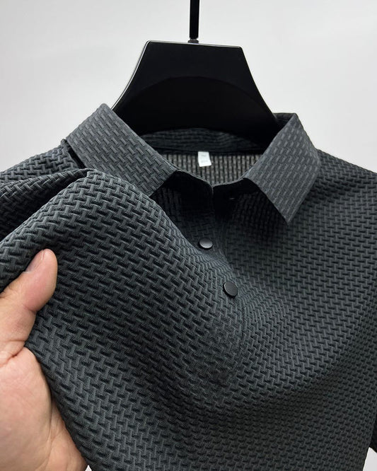 Polo de malla para hombre