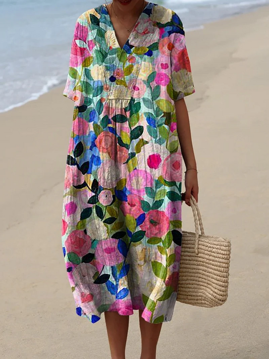 hermoso vestido de verano