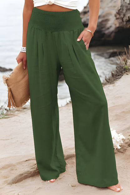 Comfortable linen trousers for women