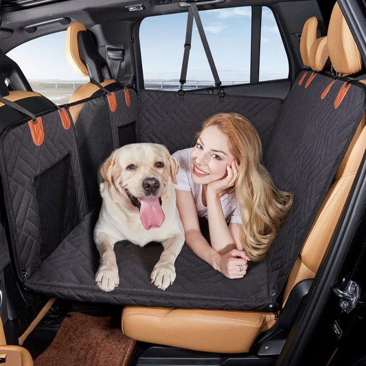 Autostoelverlenger met harde bodem voor honden