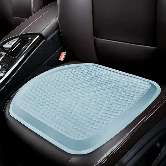 Autostoelkussen met ademende, koele gel - Universeel en multifunctioneel, biedt drukverlichting bij rug- en staartbeenpijn