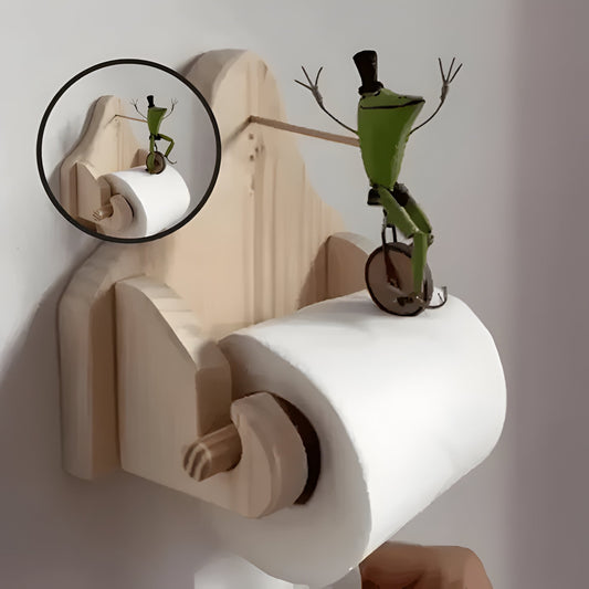 Kikker Ruiter | Toiletrolhouder