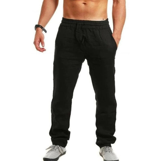 Herren-Sommerhose aus Leinen