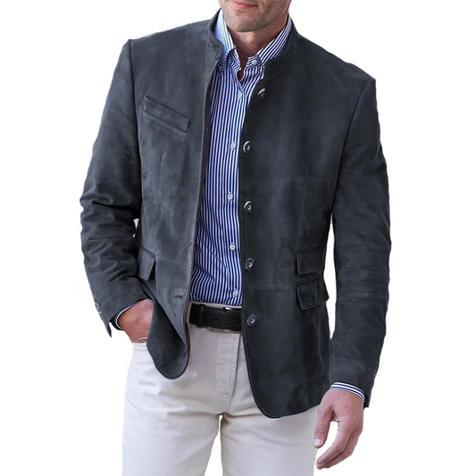 Klassische Button-Down-Jacke für Herren