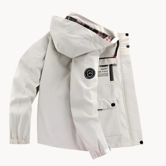 Wind- und wasserdichte Outdoorjacke für Herren
