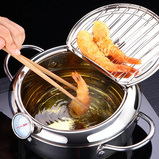 Masterfriteuse met thermometer
