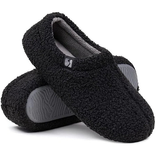 Pantuflas de interior con espalda cerrada y forro polar