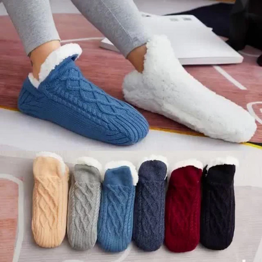 Calcetines térmicos antideslizantes para interiores