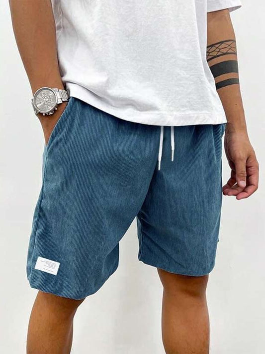 Herren-Freizeitshorts aus Cord