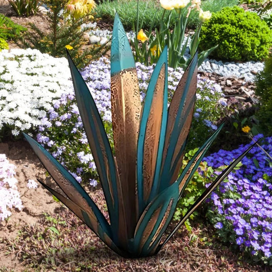 Plante décorative en métal Agave Americana