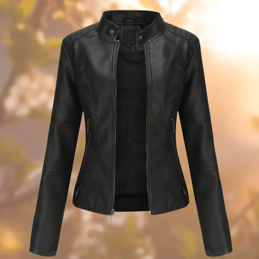 Damen-Lederjacke