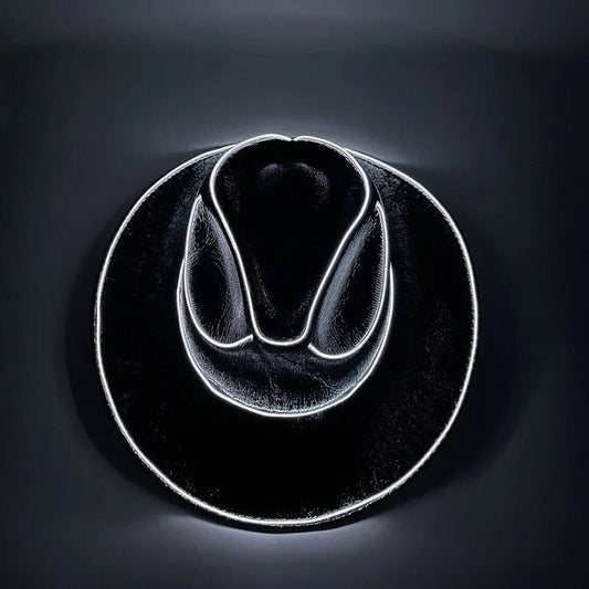 Sombrero de vaquero LED