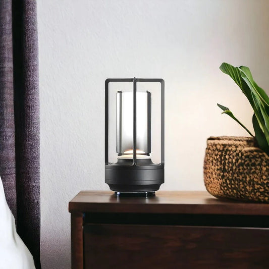 Lampe de table nordique sans fil moderne