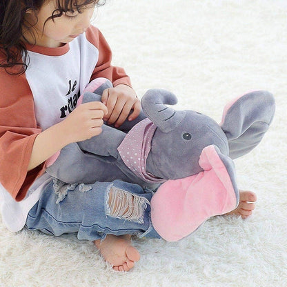 Peek a boo juguete elefante parlante