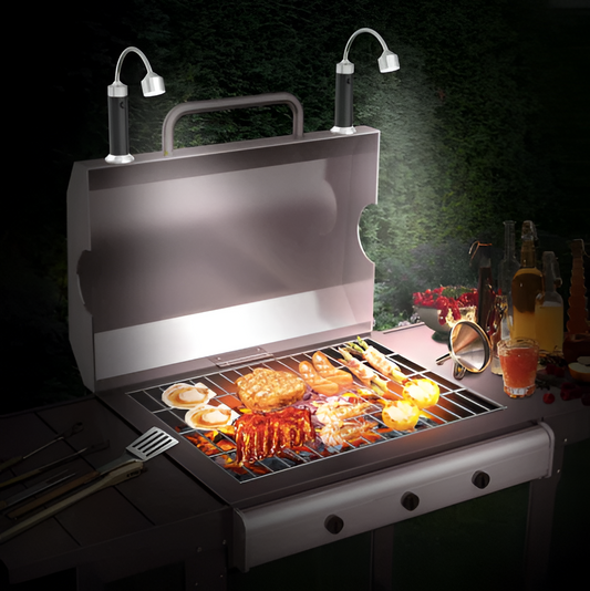 Lumière LED pour barbecue magnétique