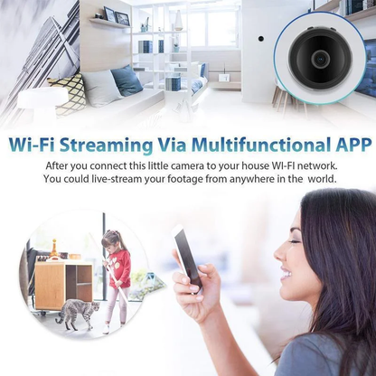 Minikamera magnetyczna Wi-Fi 1080p