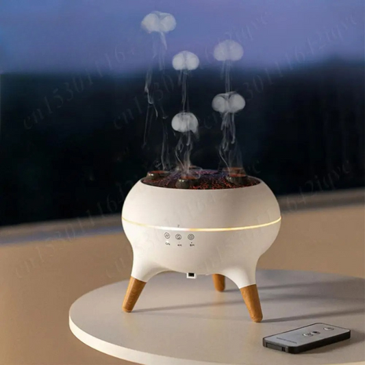 Humidificateur dynamique méduse et diffuseur d'huiles essentielles
