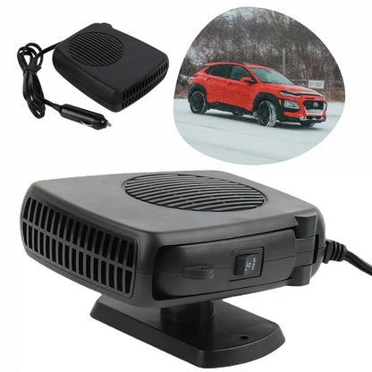 Ventilateur de chauffage de voiture 12 V – Chauffage automatique portable en céramique 150 W/300 W pour un dégivrage et un chauffage rapides