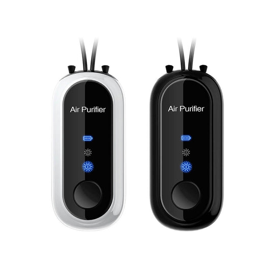 Collier mini purificateur d’air personnel | Purificateur d'air portable avec chargement USB