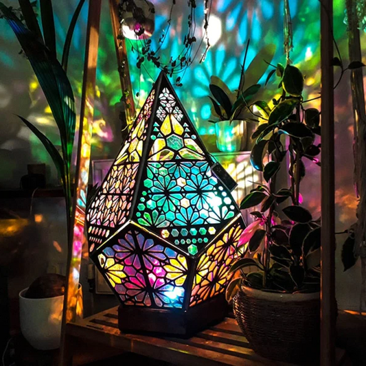 Lampe de projection bohème veilleuse colorée