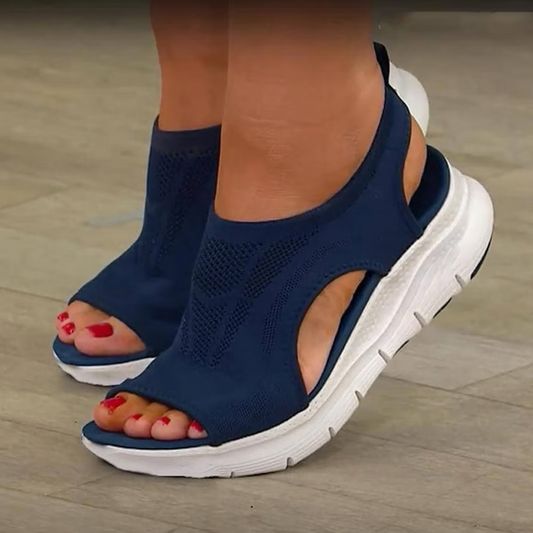 Sandales de sport à glissière orthopédiques lavables à bride arrière