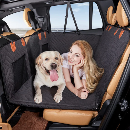 Autostoelhoes met harde bodem voor honden