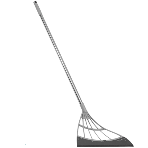 Telescopic rubber sweeper