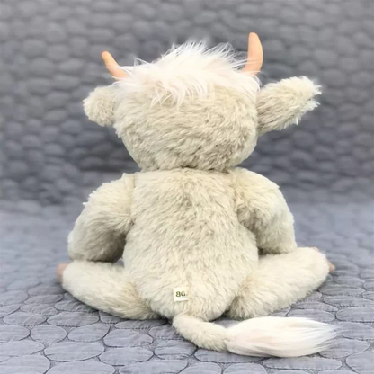 Juguete de peluche de ganado de las Tierras Altas hecho a mano escocés