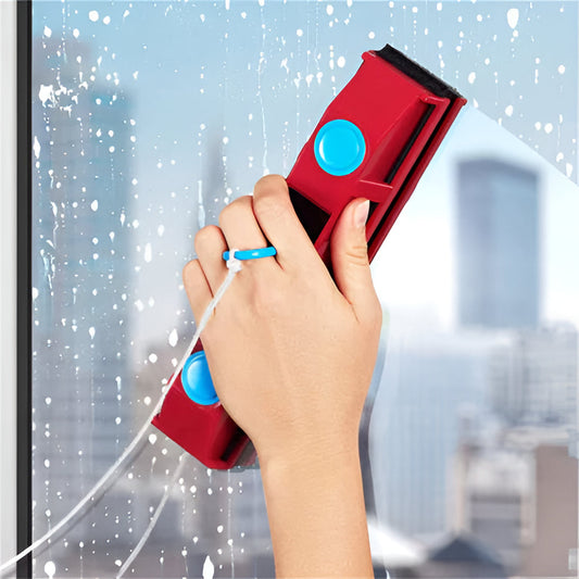 Nettoyeur de vitres magnétique : outil double face pour un nettoyage de vitres sans effort