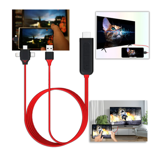 Kabel adaptera HMDI do telefonów i tabletów