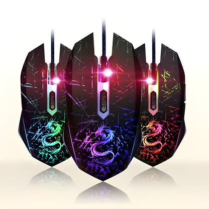 Souris de jeu Dragon légendaire - 3 200 DPI